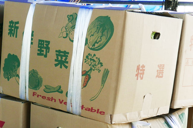 25kgのダンボール