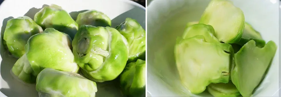 ザーサイの塩漬け